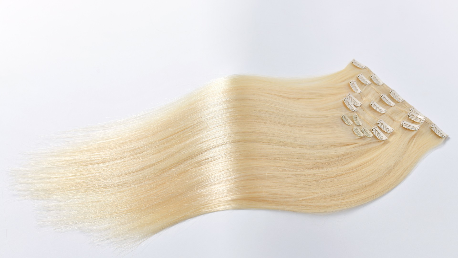 Extensions à clips – Cheveux Indiens 100 % Naturels