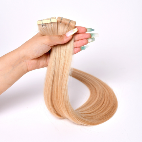 Extensions Adhésives – Cheveux Indiens 100 % Naturels