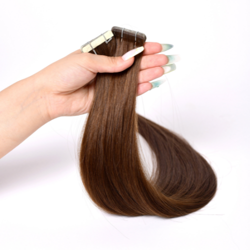 Extensions Adhésives – Cheveux Indiens 100 % Naturels